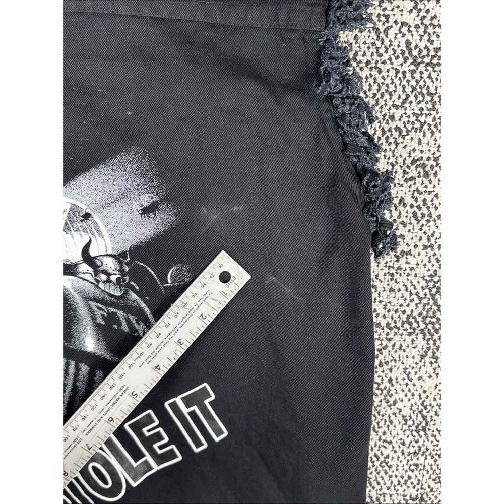Milwaukee 2013 110th Anniversary Rally Cut Off Shirt Mens 2XL Button Up FLAW - Picture 2 of 7
